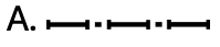 What is the symbol for the national border on a map?   (ảnh 1)