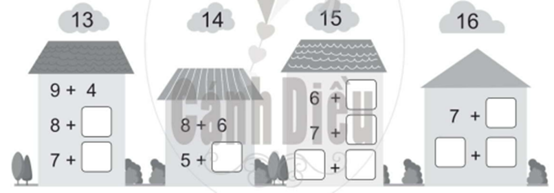 Bài 2 trang 22 vở bài tập Toán lớp 2 Tập 1: Số? (ảnh 1)