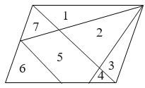 Hình vẽ bên có: ………… hình tam giác ………… hình tứ giác (ảnh 2)