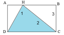 Hình dưới đây có mấy hình tam giác?   A. 1			B. 2			C. 3			D. 4 (ảnh 2)