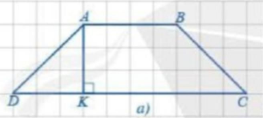 Tính diện tích của hình thang ABCD. (ảnh 1)