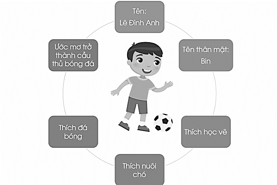 Bạn Đình Anh đã không giới thiệu điều gì về bản thân? (ảnh 1)