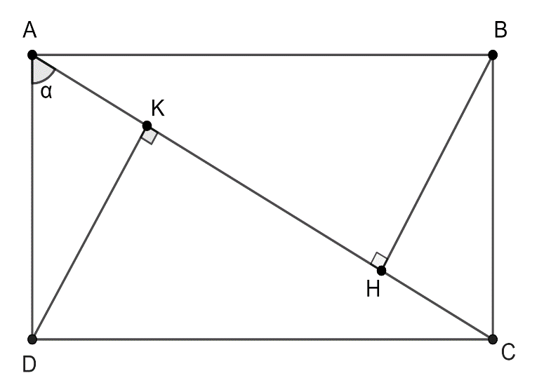 Chứng minh: HA. HC = KA. KC (ảnh 1)