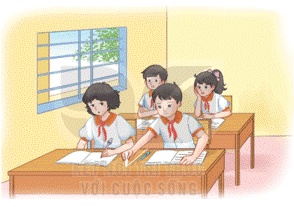 Liệt kê những đặc điểm của người bạn mới ngồi bên cạnh Minh? (ảnh 1)