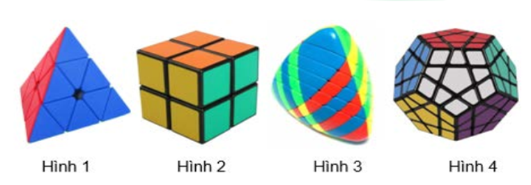 Cho các hình dưới đây.  Hình có dạng là hình chóp tam giác đều là (ảnh 1)