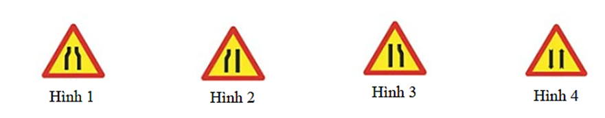 Hình nào sau đây là hình có trục đối xứng? (ảnh 1)