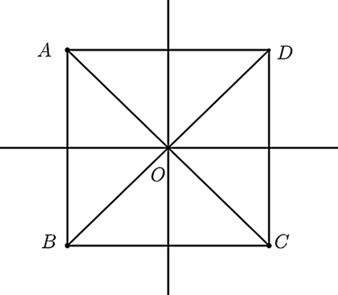 2.1. Hãy vẽ hình và kẻ trục đối xứng của hình chữ nhật và hình vuông. 2.2. a) Vẽ trên cùng một hình theo các diễn đạt sau: • Vẽ đường thẳng \(a\) và điểm \(M\) nằm ngoài đường thẳng \(a.\) • Vẽ đường thẳng \(b\) đi qua điểm \(M\) và cắt đường thẳng \(a\) tại điểm \(N.\) • Đường thẳng \(c\) cắt đường thẳng \(a\) tại điểm \(A\) và cắt đường thẳng \(b\) tại điểm \(B\) (khác điểm \(M\)). b) Từ hình vẽ của câu a), hãy chỉ ra những điểm thẳng hàng. (ảnh 2)