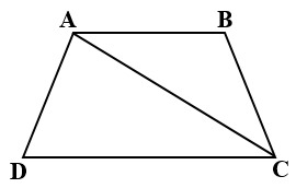 Cho hình thang ABCD có đáy AB = 8 cm, đáy CD = 15 cm và diện tích hình tam giác ACD là 90 cm2. Tính diện tích hình thang ABCD. (ảnh 1)