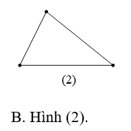 Trong các hình dưới đây, hình nào là tam giác đều? (ảnh 2)
