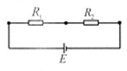 Điện trở \({R_1} = 600\Omega \) và \({R_2} = 300\Omega \) được mắc nối tiếp vào một mạch điện như hình bên. Nguồn điện không đổi có suất điện động \(E = 120V\) và điện trở trong không đáng kể. Một vôn kế có điện trở \({R_v} = 600\Omega \), khi mắc vôn kế vào hai đầu \({R_1}\) cho số chỉ là \({V_1}\), khi mắc vôn kế vào hai đầu \({R_2}\) cho số chỉ là \({V_2}\). Giá trị \({V_1}\) và \({V_2}\) là (ảnh 1)