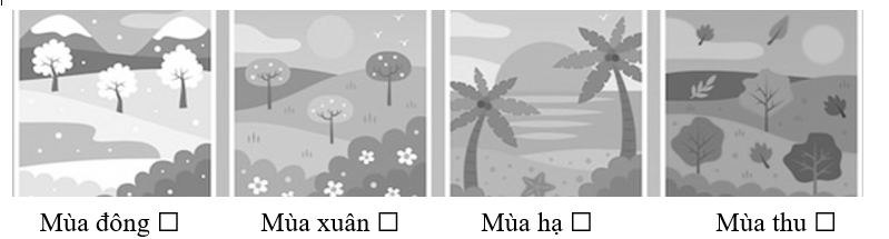 Nhân vật “tôi” nhớ những buổi tập hát trong vườn táo vào mùa nào? (ảnh 1)