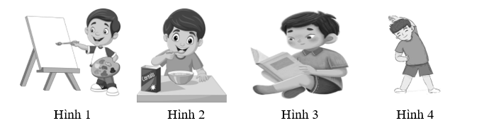 Các bạn dưới đây đang làm những hoạt động gì: (ảnh 1)