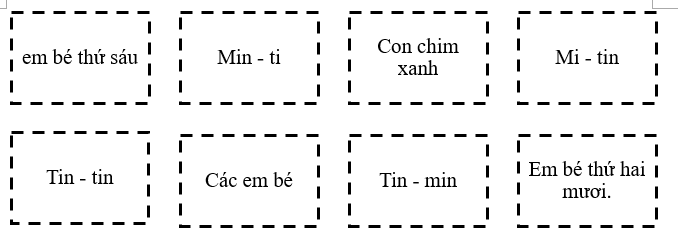 Em hãy tô màu vào những nhân vật xuất hiện trong bài: (ảnh 1)
