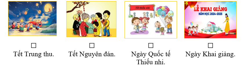 Bài đọc lấy bối cảnh là dịp nào trong năm? (ảnh 1)