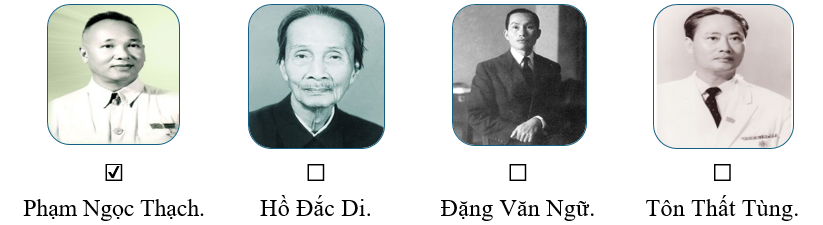 Bài đọc nói về bác sĩ nào? (ảnh 2)