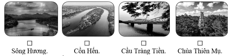 Địa danh nào của Huế được nhắc đến trong đoạn văn thứ nhất?  (ảnh 1)