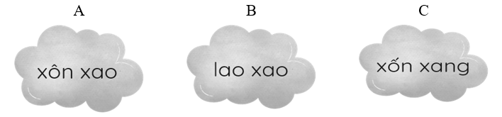 Trong bài thơ, nắng được miêu tả với từ nào sau đây? (ảnh 1)
