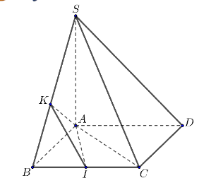 Khi đó:  a) SA ^ BC. (ảnh 1)