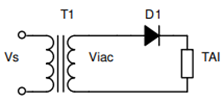 Trong sơ đồ tải R+L, diode D1 sẽ dẫn ở các thời điểm: (D) (ảnh 1)