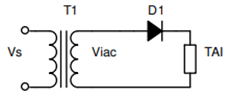 Trong sơ đồ tải R+E, diode D1 sẽ dẫn ở các thời điểm: (D) (ảnh 1)