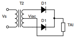 Trong sơ đồ sau, tần số xung ở tải sẽ là: (B) (ảnh 1)