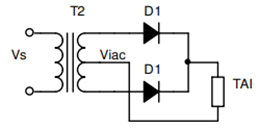 Trong sơ đồ tải R, diode D1 dẫn trong các thời điểm: (C) (ảnh 1)