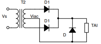 Trong sơ đồ tải R+L, diode D2 dẫn trong các thời điểm: (D) (ảnh 1)