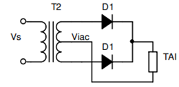 Trong sơ đồ tải R+E, diode D1 dẫn trong các thời điểm: (B) (ảnh 1)