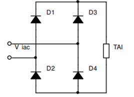Trong sơ đồ sau, diode D1 dẫn cùng lúc với: (C) (ảnh 1)