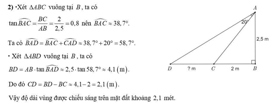 1) Cho tam giác A B C có B C = 16 c m , ˆ A B C = 45 ∘ , ˆ A C B = 30 ∘ . Gọi N là chân đường vuông góc kẻ từ A đến cạnh B C . Tính độ dài cạnh A N (làm (ảnh 1)
