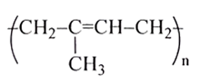 Cho polymer thiên nhiên X được lấy từ mủ cây cao su, có công thức cấu tạo như sau:   Bằng phương pháp hoá học có thể tổng hợp được X bằng phản ứng trùng hợp từ A. 2-methylbuta-1,3-diene.	 B. buta-1,3-diene. C. propylene.		 D. 2-methylbutane. (ảnh 1)