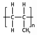 Phân tử polymer nào sau đây chỉ chứa hai loại nguyên tố? A. Poly(methyl methacrylate). B. Poly(vinyl chloride). C. Polyacrylonitrile. D. Polypropylene. (ảnh 1)