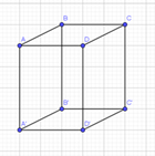 (Đúng hay sai) AB + AD + AA' = AD' (ảnh 1)