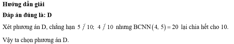Trong các khẳng định sau, khẳng định nào sai? (ảnh 1)