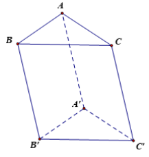 Cho hình lăng trụ tam giác ABC.A′B′C′ có AA' = a; AB = b; AC = c. Chứng minh rằng B'C = c - a - b và BC' = a - b + c (ảnh 1)