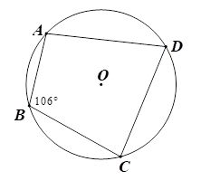      3.1. Cho tứ giác \(ABCD\) nội tiếp đường tròn \(\left( O \right),\) biết \(\widehat {ABC} = 106^\circ .\)       Tính số đo cung \(ADC\).       3.2. Cho hình lục giác đều \(ABCDEG\) (các đỉnh của lục giác theo thứ tự cùng chiều kim đồng hồ) có tâm \(O.\) Phép quay ngược chiều tâm \(O\) biến điểm \(A\) thành điểm \(E\) có góc quay là bao nhiêu độ? (ảnh 1)