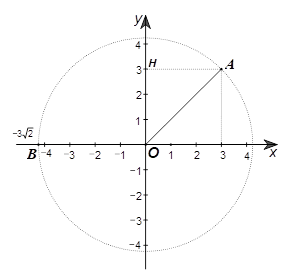      1. Trong mặt phẳng tọa độ \(Oxy,\) cho điểm \(A\left( {3;\,\,3} \right)\) và \(B\left( { - 3\sqrt 2 ;\,\,0} \right)\) như hình dưới đây.  Hỏi phép quay ngược chiều tâm \(O\) biến điểm \(A\) thành điểm \(B\) có góc quay bằng bao nhiêu độ?       2. Cho đường tròn tâm \(O,\) đường kính \(AD.\) Hai dây cung \(AC\) và \(BD\) cắt nhau tại \(E\) \((E\) nằm bên trong đường tròn \(\left( O \right)).\) Vẽ \(EF\) vuông góc với \(AD\) tại \(F.\) Chứng minh rằng:  a) Tứ giác \(ABEF\) nội tiếp.  b) \(FE\) là tia phân giác của \(\widehat {BFC}.\)  c) Điểm \(E\) là tâm đường tròn nội tiếp tam giác \(BCF.\) (ảnh 1)
