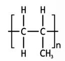 Phân tử polymer nào sau đây chỉ chứa hai loại nguyên tố? (ảnh 1)