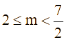 Cho 2 tập hợp A = [m + 1; 2m - 1], B = (0;6) (ảnh 3)