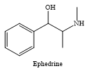 Ephedrine được sử dụng với hàm lượng nhất định trong các loại thuốc điều trị cảm và dị ứng có công thức ở dưới đây: (ảnh 1)