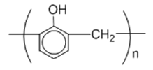 Nhựa phenol formaldehyde (PPF) hoặc nhựa phenolic là các polyme tổng hợp phổ biến với nhiều ứng dụng trong các ngành công nghiệp. PPF được sử dụng rộng rãi để sản xuất các sản phẩm đúc bao gồm bóng bi-a, mặt bàn trong phòng thí nghiệm, làm chất phủ và chất kết dính, có công thức hóa học như sau:   a. Nhựa PPF khi đun nóng không nóng chảy mà bị phân hủy. b. Nhựa PPF được tổng hợp từ phản ứng trùng hợp giữa phenol (lấy dư) và fomaldehyde trong môi trường acid. c. Phenol phản ứng với formaldehyde tại vị trí ortho và para. Phản ứng ban đầu trong mọi trường hợp đều liên quan đến sự tạo thành hydroxymetyl phenol. HOC6H5 + CH2O → HOC6H4CH2OH d. Một đoạn mạch PPF trên có phân tử khối là 25440u chứa 240 mắt xích. (ảnh 1)