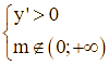 Cho hàm số y = (mx - 4) / (x - m) (m là tham số (ảnh 1)
