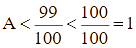 Cho A = 1/2^2 + 1/3^2 + 1/4^2 + + 1/100^2 (ảnh 4)
