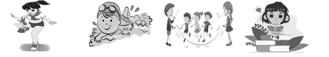 Quan sát tranh, em hãy nói về việc làm của các bạn.  (ảnh 1)