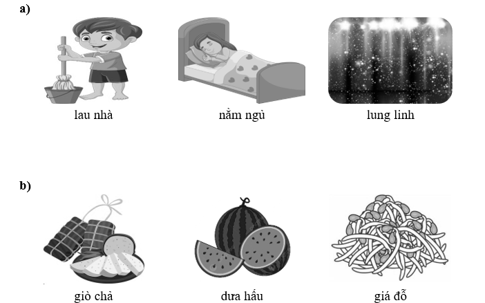 Em hãy điền từ phù hợp với bức tranh dưới đây. (ảnh 2)