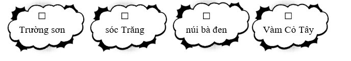 Em hãy đánh dấu vào ô trống trước từ viết sai chính tả:  (ảnh 1)