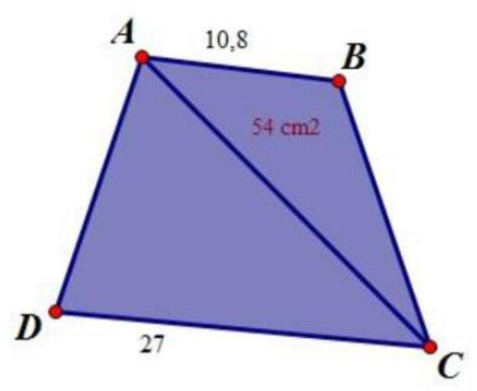 Tính diện tích tam giác ADC (ảnh 1)