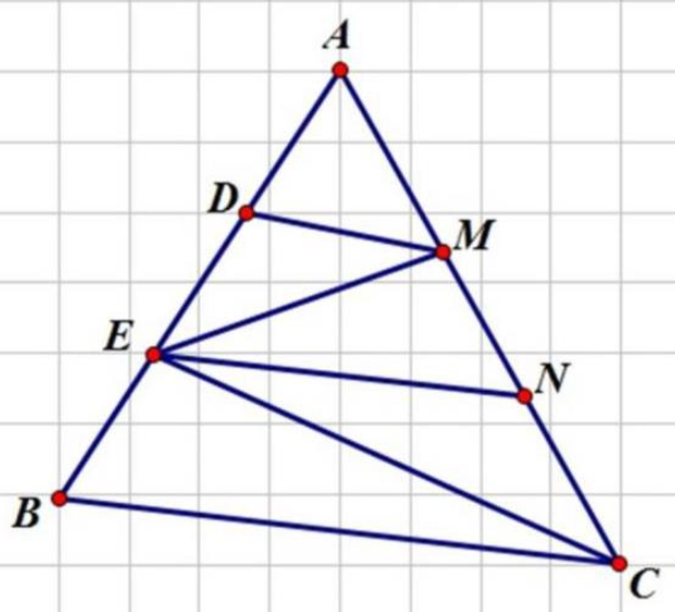Tính diện tích tam giác ABC. (ảnh 1)