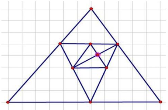 Hãy trồng 10 cây thành 10 hàng mỗi hàng 3 cây? (ảnh 1)