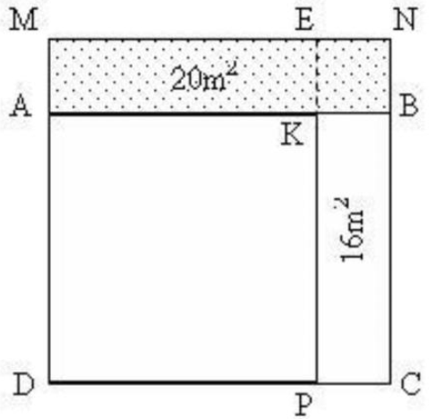 Tính diện tích của hình chữ nhật (ảnh 1)